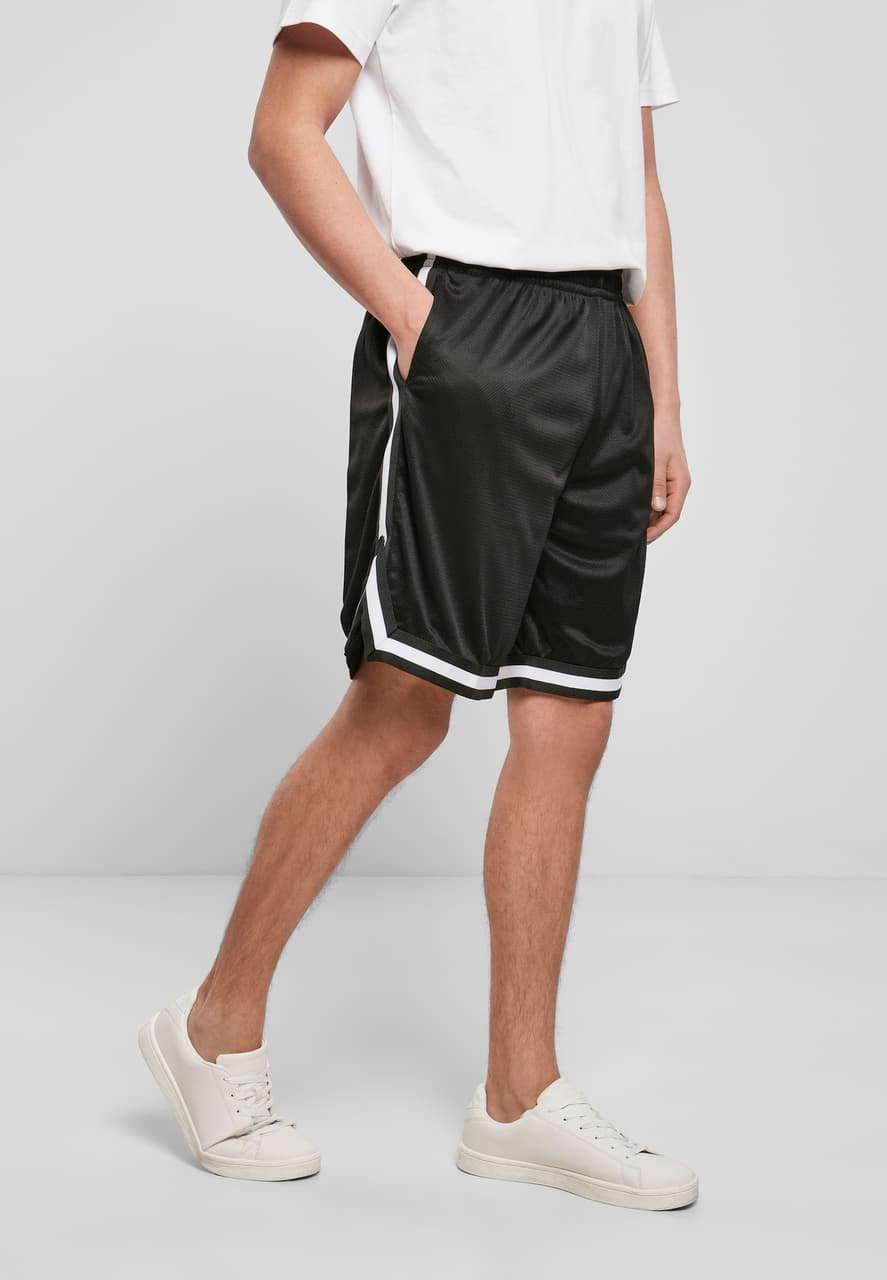 Two-Tone Mesh Shorts
